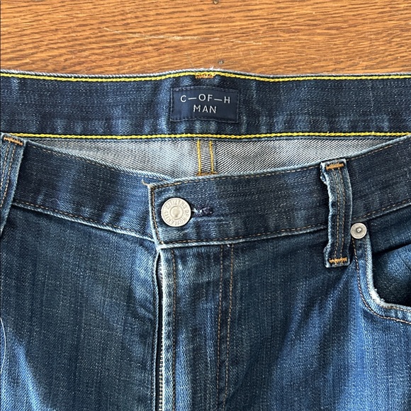 Citizens Of Humanity Dark Blue Men's Straight Jeans - Picture 2 of 4